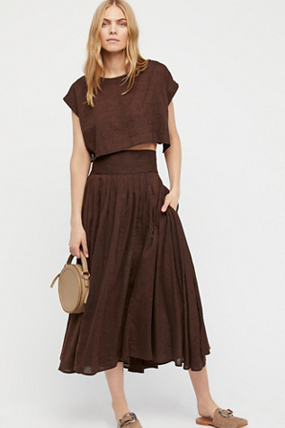 brown dress